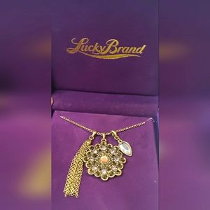 Lucky Brand Charm Necklace